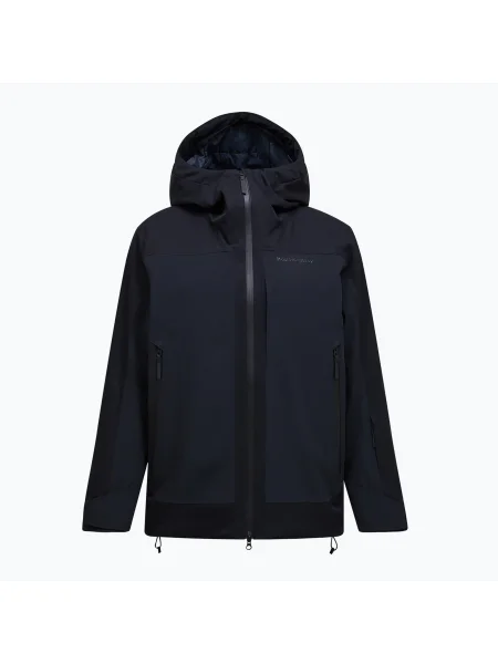 Geacă de schi pentru bărbați Peak Performance Whitelight Insulated black negru