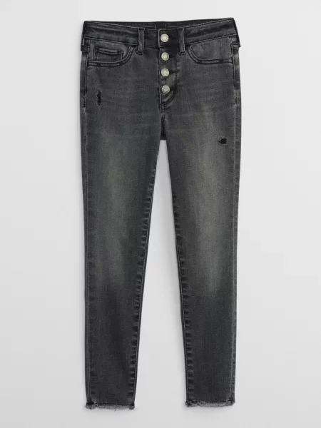 Pantaloni copii Gap negru