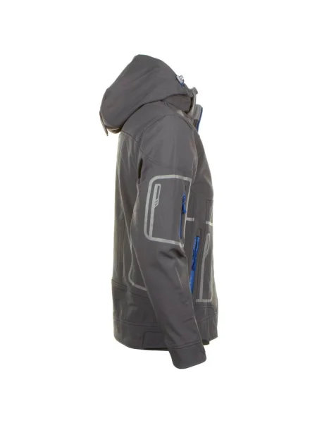 Geacă Peak Mountain softshell gri
