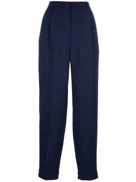 Pantaloni Giorgio Armani albastru