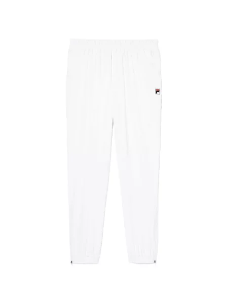 Pantaloni Fila alergare cu autograf alb