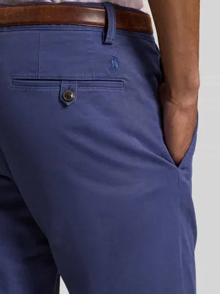 Chinos o kroju slim fit z mieszanki bawełny Polo Ralph Lauren