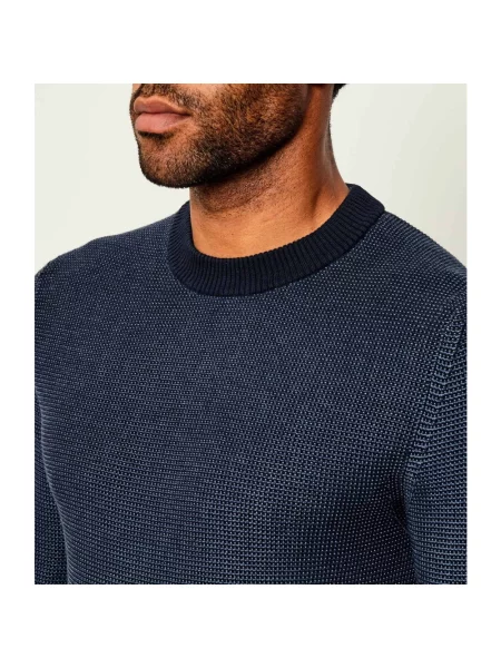 Sweter Boss niebieski