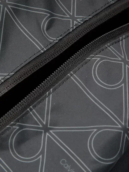 Рюкзак Calvin Klein с принтом серый
