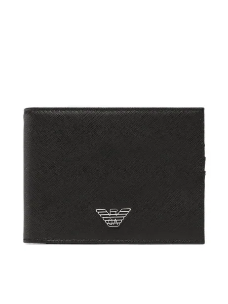 Портмоне Emporio Armani мъжки черно