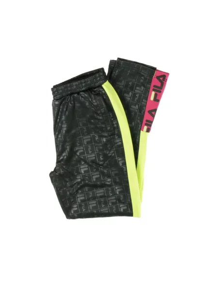 Joggery Fila z paskiem czarne