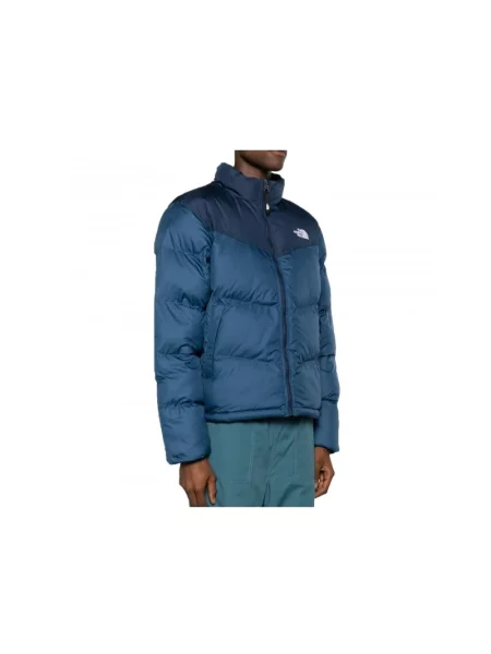 Kurtka The North Face retro niebieska