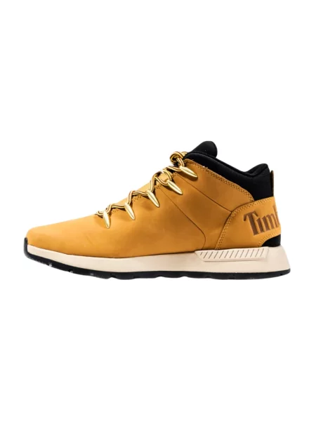 Botki Timberland koronkowe brązowe