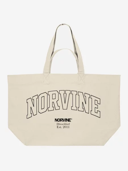 Norvine Nákupní taška Norvine Large Organic Shopping Bag' béžová