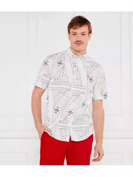 Tommy Hilfiger Cămașă FLEX alb
