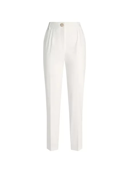 Pantaloni Genny alb