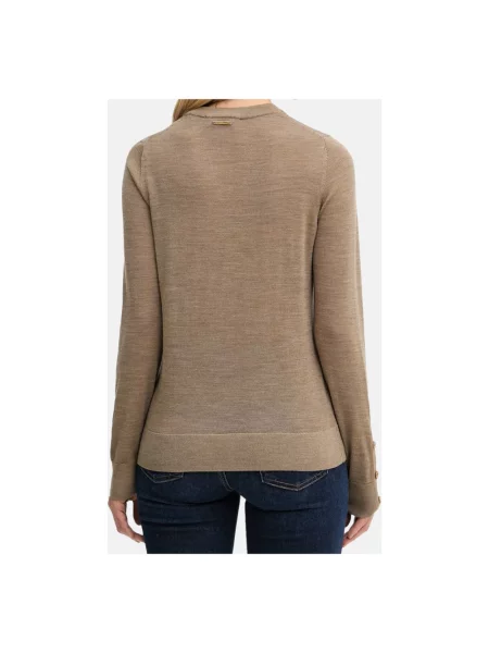 Sweter Michael Kors z wełny merino zielony