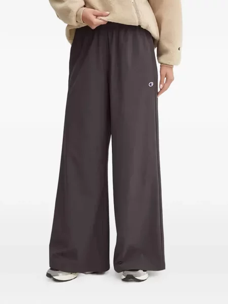 Pantaloni Champion alergare cu autograf maro