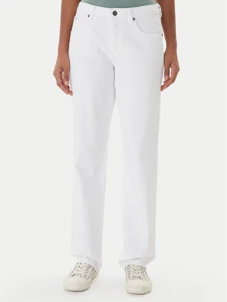 Guess Jeans Jeansy Boyfriend Fit biały