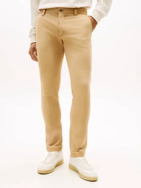 Tommy Jeans Pantaloni chino Scanton bej