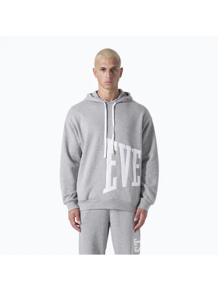 Hanorac pentru bărbați Everlast Exclusive Hoodie Logo grey/melange gri