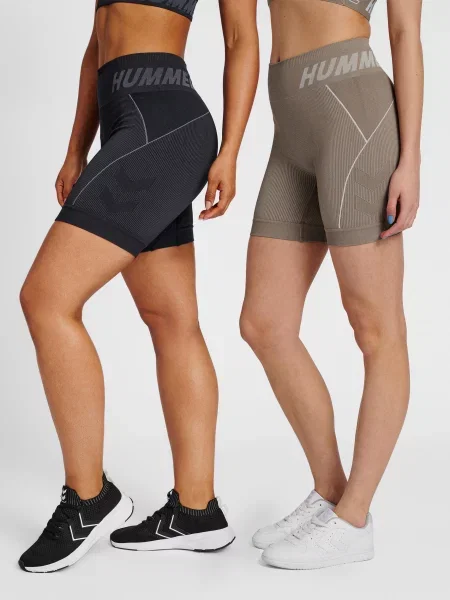 Szorty fitness Hummel TE Christel zestaw 2 pack czarne