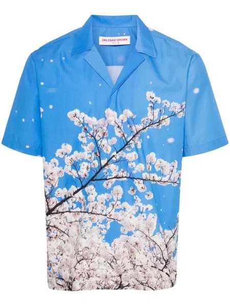 Cămașă Orlebar Brown cu model floral cu imagine
