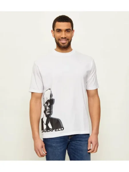 KARL LAGERFELD Tricou alb