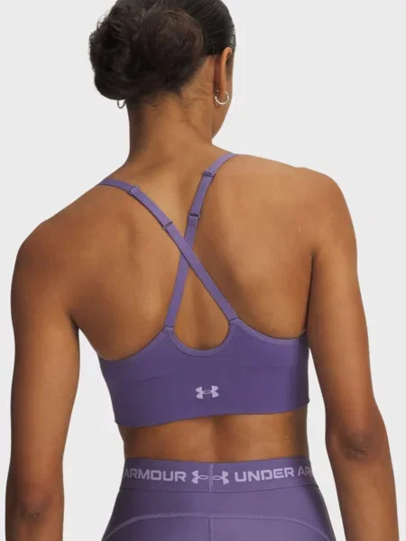 Бесшовный спортивный топ Under Armour фиолетовый