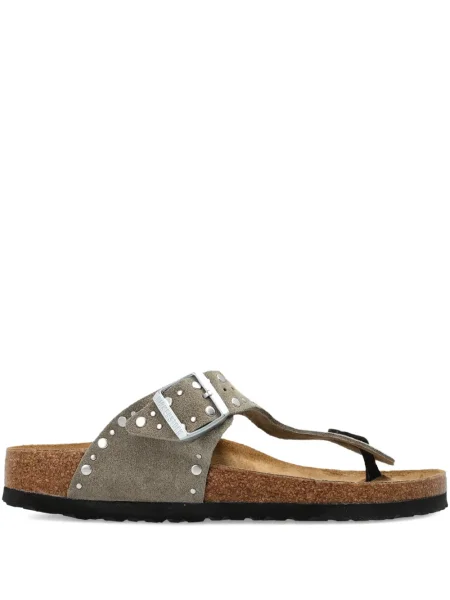Sandale Birkenstock cu tepi gri