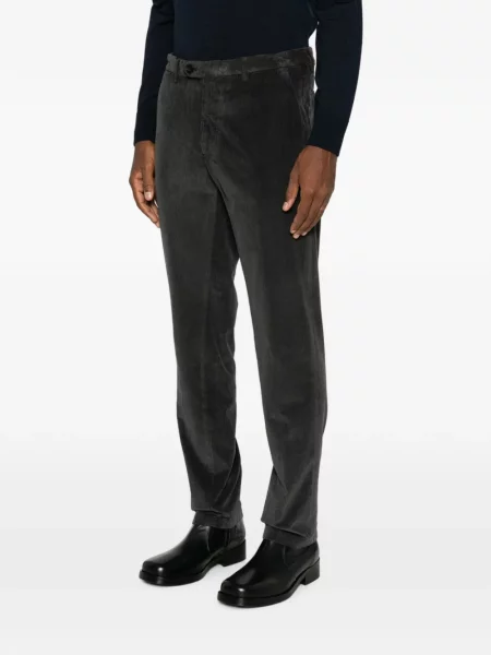 Pantaloni Briglia 1949 de catifea cord gri