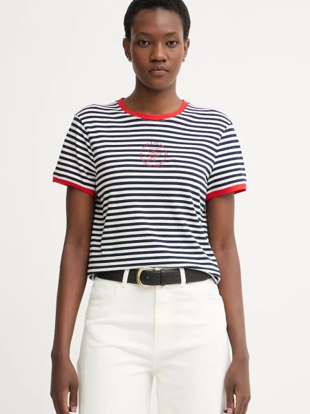 Tommy Hilfiger tricou pentru femei cu lyocell