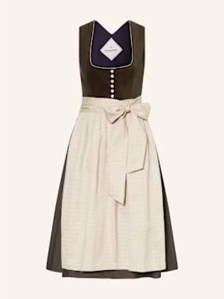 Heimatglück Tracht Sukienka Bawarska Ella gruen