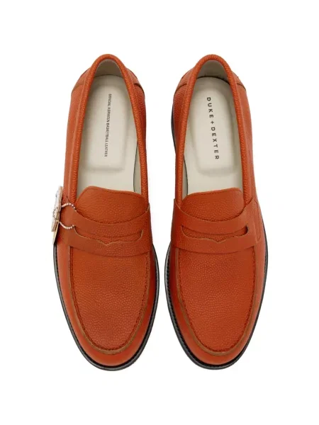 Baschet pantofi loafer Duke & Dexter maro
