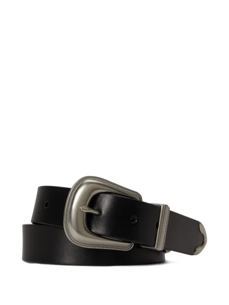 Ριγέ δερμάτινος κάλτσες Polo Ralph Lauren με κορδόνι μαύρο