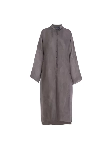 Lniana koszula Cortana szara