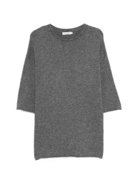 Krótki sweter Viktoria Chan szary