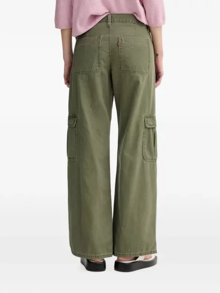 Pantaloni Levi's® în carouri cu imagine cu cordon albastru