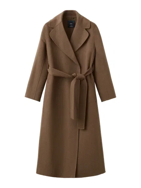 MANGO Palton de primăvară-toamnă BATIN' maro