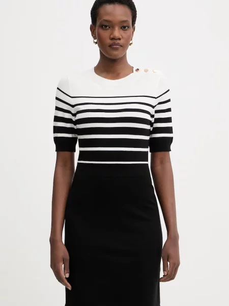 Morgan rochie de vară cu vâscoză negru