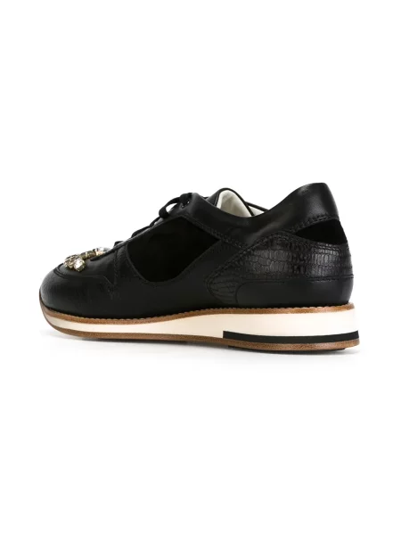 Sneakerși Lanvin negru