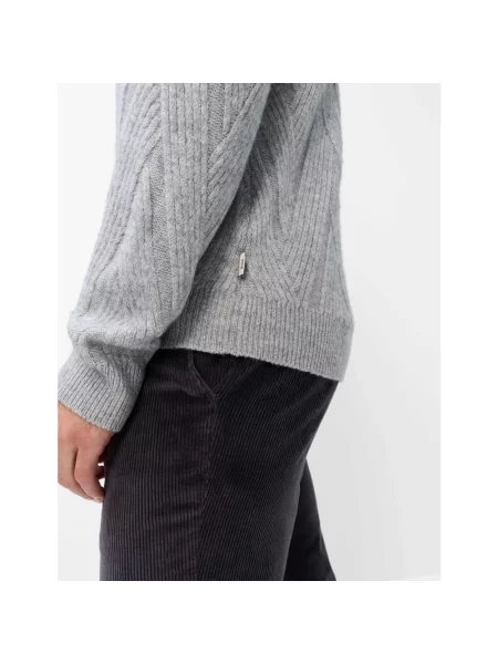 Sweter Brax szary