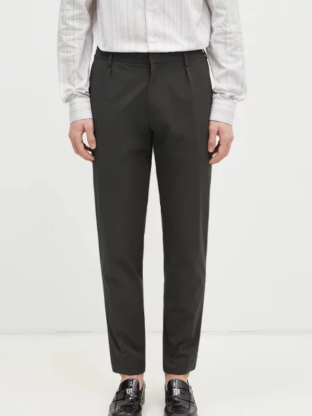 Paul Smith spodnie proste zielony