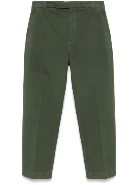 Pantaloni Thom Browne din țesătură twill verde