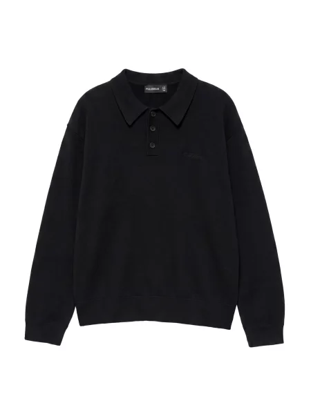 Pull&Bear Pulover negru