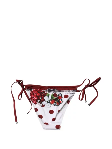 Φλοράλ μπικίνι Dolce & Gabbana με σχέδιο λευκό