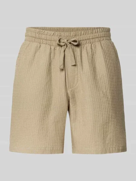 Szorty z dzianiny dresowej o kroju regular fit z czystej bawełny model ‘TEL’ Only & Sons