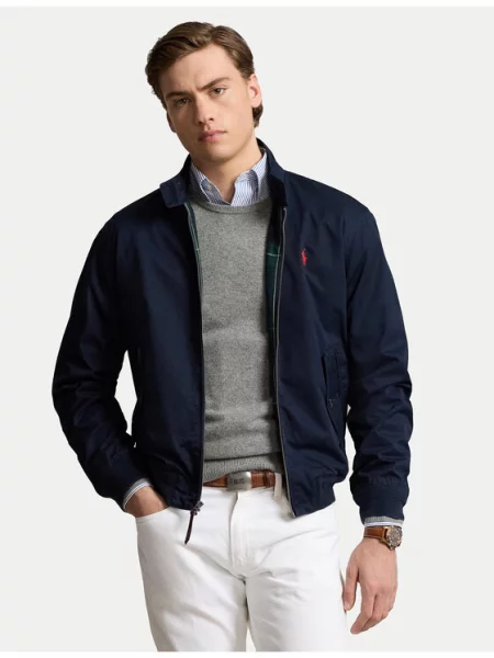Kurtka bomber Polo Ralph Lauren casual niebieski