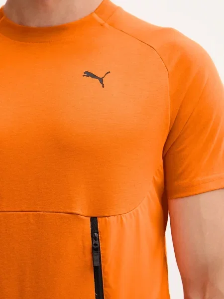 Футболка Puma с принтом серая