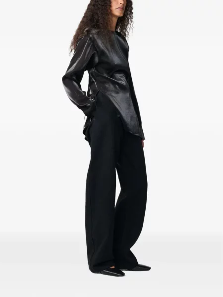 Top Studio Nicholson asimetric negru