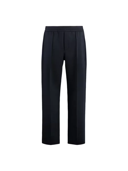 Spodnie Emporio Armani niebieskie