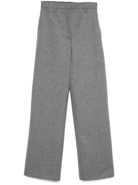 Pantaloni Fabiana Filippi de flanelă gri