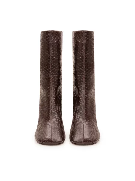 Buty do kostki Paris Texas skórzane czerwone