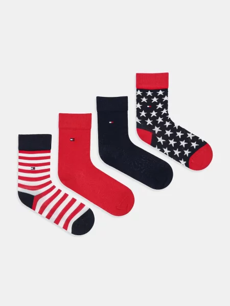 Tommy Hilfiger Detské ponožky červená