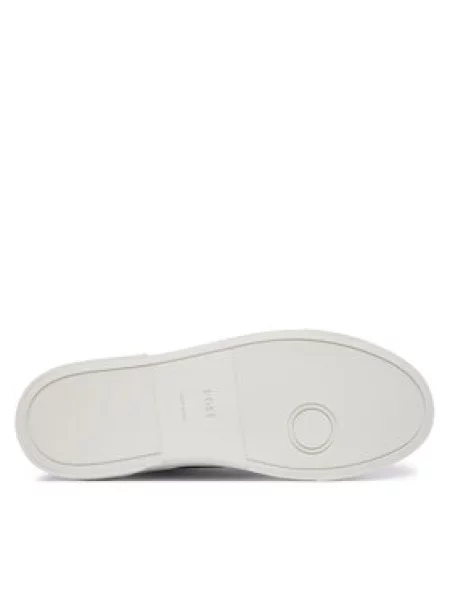 BOSS BLACK Bőr sneakers tornacipő Gary_Tenn_nalu_N fekete